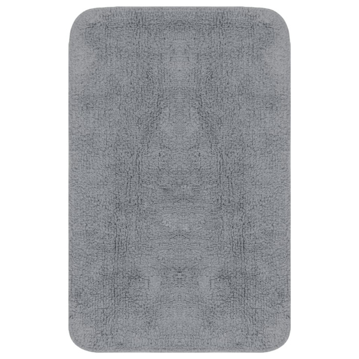 Kopalniške preproge 3 kosi blago sive barve